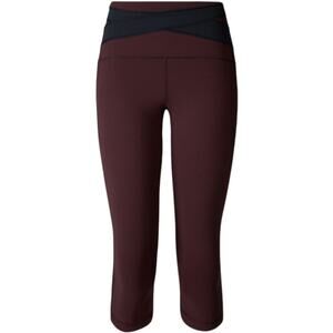Lululemon Kris Cross Crop (Full-On Luxtreme) Bordeaux Drama / Black EUC Size 6
